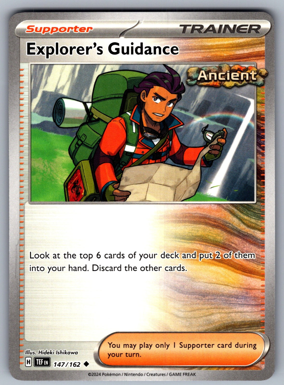 Explorer's Guidance Holo Uncommon Prize Pack Series Cards 147/162 NM 2022