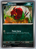 Venipede Common SV: Black Bolt 054/086 NM 2025