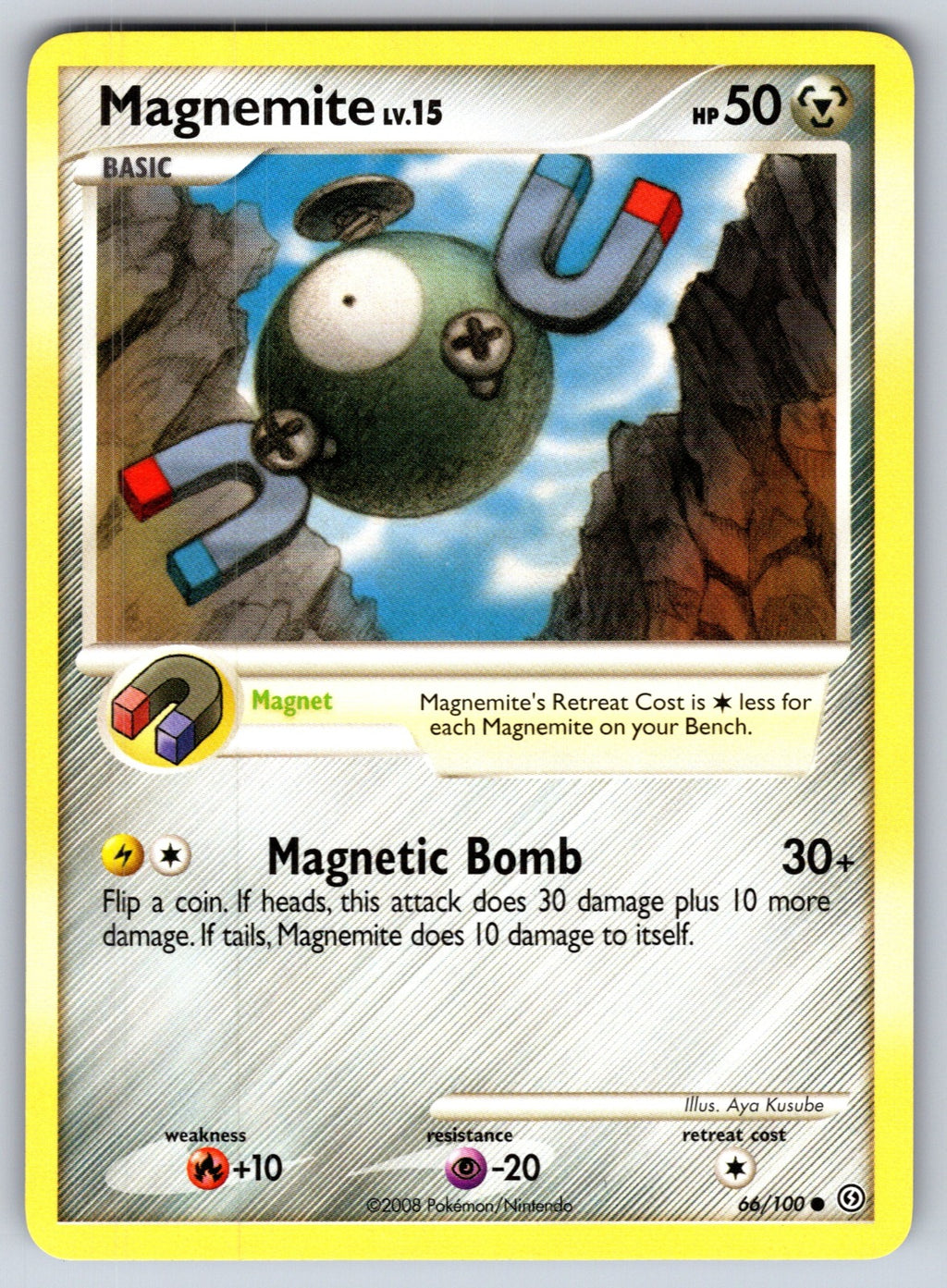 Magnemite (66) Common Stormfront 66/100 LP 2008