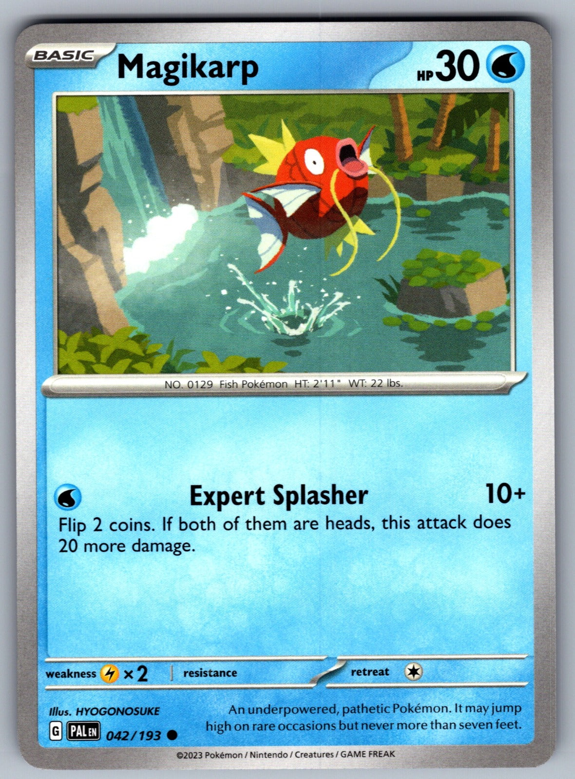 Magikarp Common SV02: Paldea Evolved 042/193 NM 2023