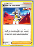 Karen's Conviction Uncommon SWSH06: Chilling Reign 144/198 NM 2021
