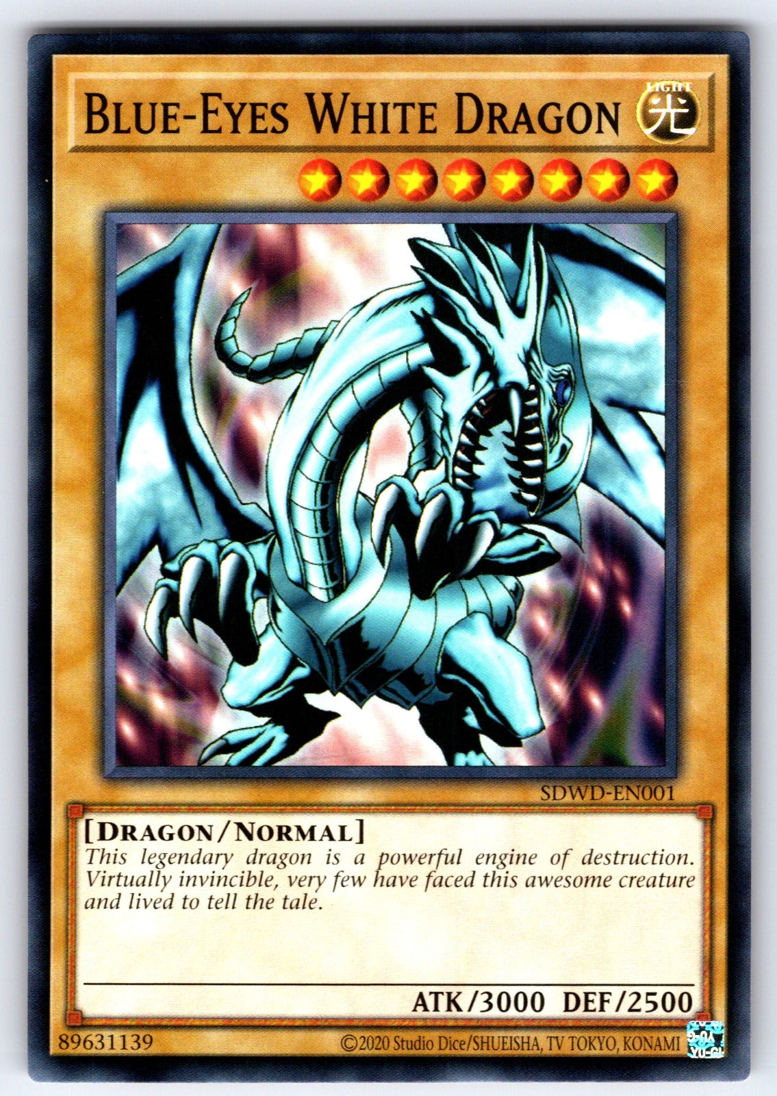 Blue-Eyes White Dragon () Unlimited Common Structure Deck: Blue-Eyes White Desti