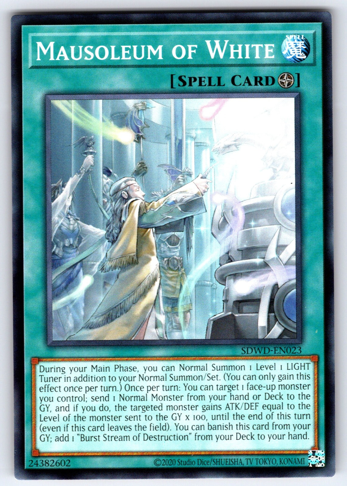 Mausoleum of White 1st Edition Common Legendary Duelists: Season 2 LDS2-EN023 LP