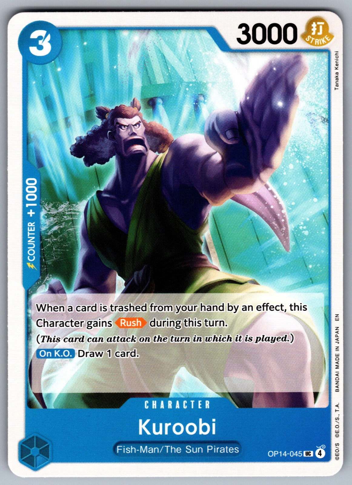Kuroobi UC The Azure Sea's Seven OP14-045 NM 2026