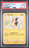 2021 POKEMON SWORD & SHIELD FUSION STRIKE #109 MORPEKO FUSION STRIKE PSA 10