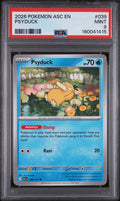 2026 POKEMON ASC EN-ASCENDED HEROES #039 PSYDUCK PSA 9