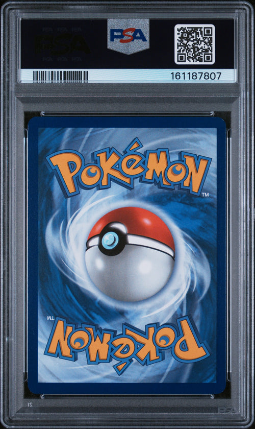 2023 POKEMON PAL EN-PALDEA EVOLVED #111 PUPITAR TRIPLE WHAMMY TIN PSA 9 SWIRL