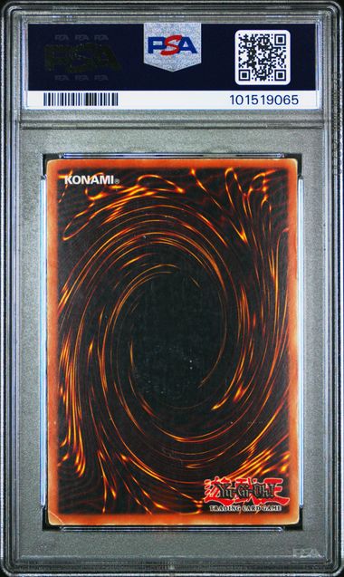 2005 YU-GI-OH! PROMO #EN001 BLUE-EYES WHITE DRGN. FORBIDDEN LEGACY PSA 2