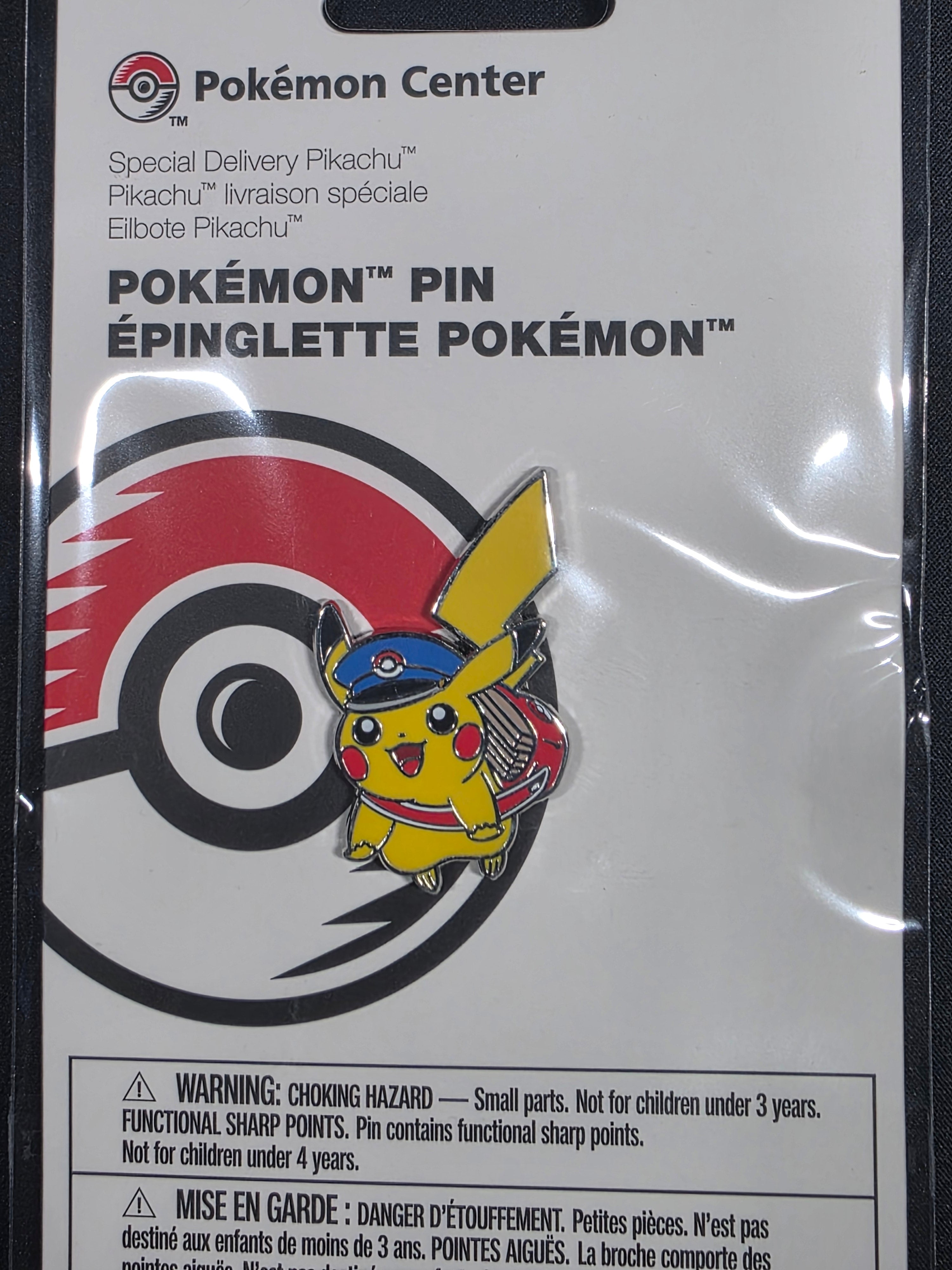 Special Delivery Pikachu Pokémon Pin