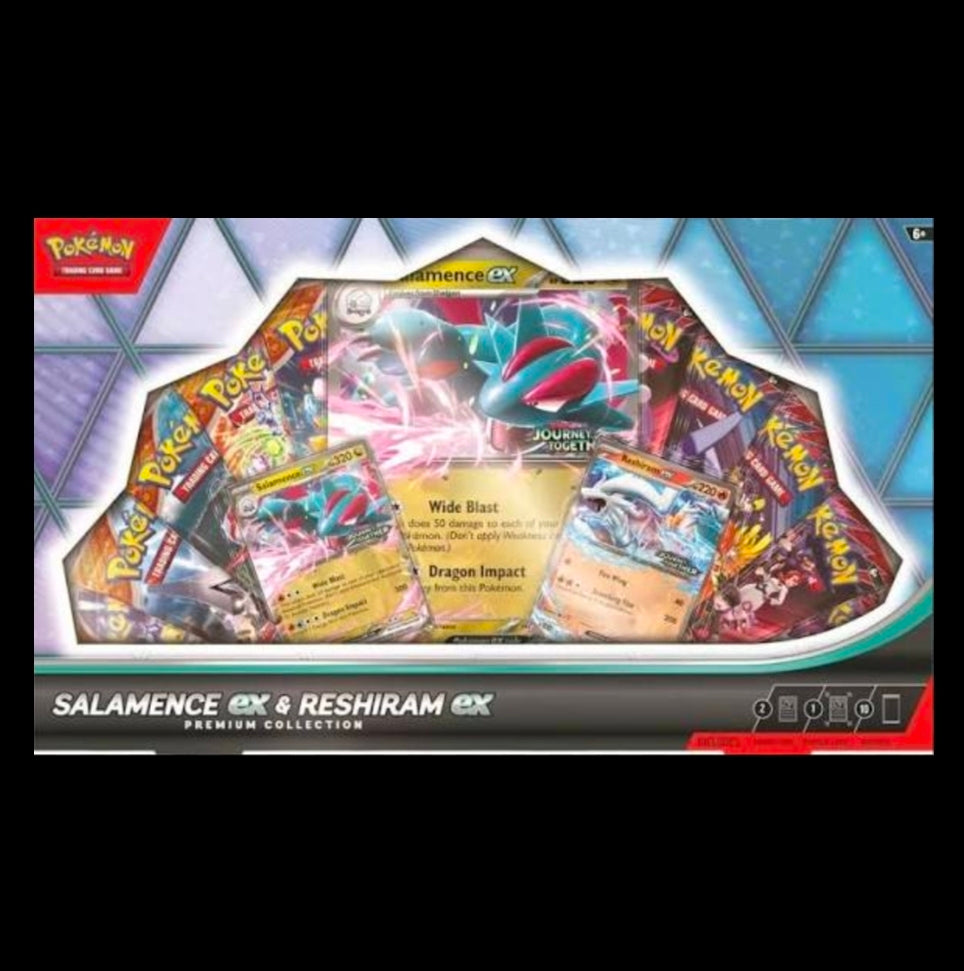 Salamence ex & Reshiram ex Premium Collection