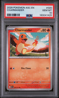 2026 POKEMON ASC EN-ASCENDED HEROES #020 CHARMANDER PSA 10