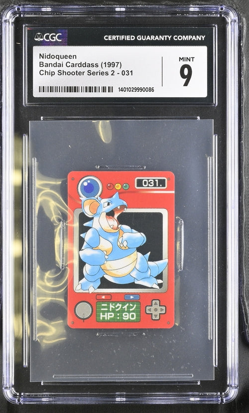 1997 Nidoqueen Chip Shooter Series 2 : Bandai Carddass