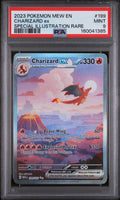 2023 POKEMON MEW EN-151 #199 CHARIZARD ex SPECIAL ILLUSTRATION RARE PSA 9