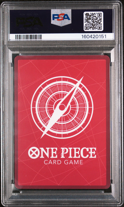 2026 ONE PIECE OP15-EB04-ADVENTURE ON KAMI'S ISLAND #098 MONKEY D. LUFFY PSA 10